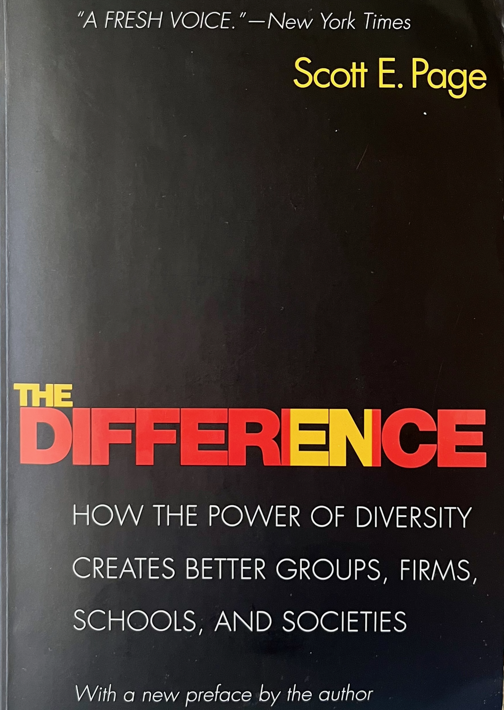 Difference by Scott E Page